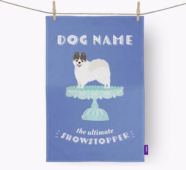 'The Ultimate Showstopper' - Personalised {breedFullName} Tea Towel